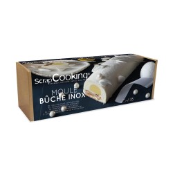 Moule inox bûche + insert