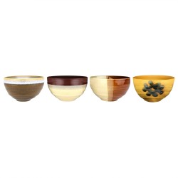 Coffret de 4 bols Wabi 11,5 cm