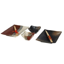 Coffret d'un set à sushi Wabi