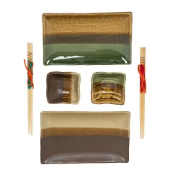 Coffret d'un set à sushi Kama