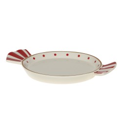 Petit plat rond Candy 21x15 cm
