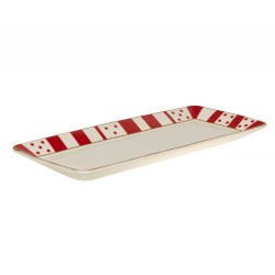 Plat à cake Candy 37x17 cm