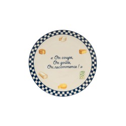 Set de 4 assiettes Fromage...