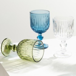 Boite de 6 verres à pied Selio transparent 24 cl