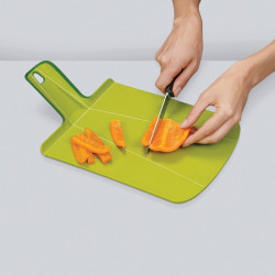 planche à découper pliable chop2pot petit modèle vert