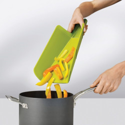 planche à découper pliable chop2pot petit modèle rouge