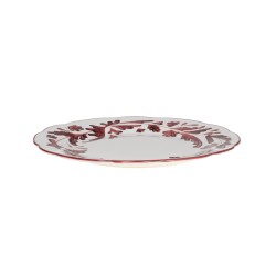 Assiette plate Romane rouge 27 cm (lot de 6)
