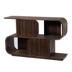 Console à portes coulissantes Aronia 119 cm en bois