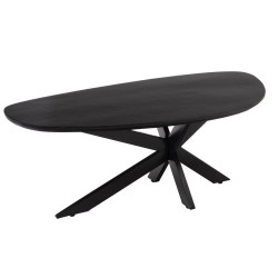 Table basse ovale en...