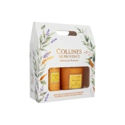 Coffret Parfum d'intérieur et bougie Mandarine & Yuzu