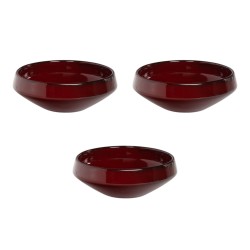 Bol évasé Chado rouge 13 cm...
