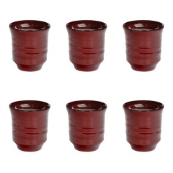 Gobelet Chado rouge 12,5 cl...