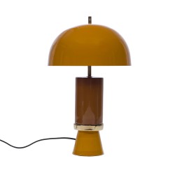 Lampe Vintage jaune en...