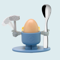 Coquetier Les minions avec cuillère