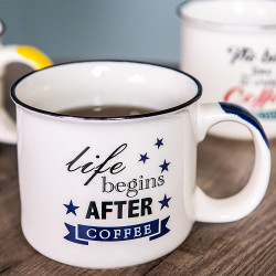 Mug Zinc 35 cl (lot de 3)