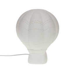 Lampe Montgolfière blanche 27 cm