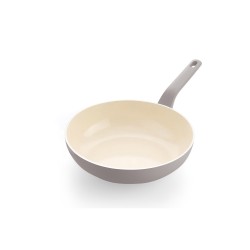Wok crème essence pro 28 cm