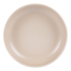 Assiette creuse Uno sable...