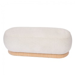 Banc en tissu bouclette...