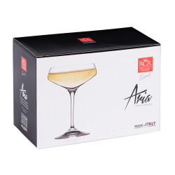 Coupe à champagne 33 cl Aria (lot de 6)