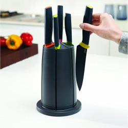 Set de 6 couteaux avec bloc rotatif elevate knives carousel