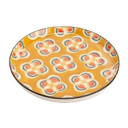 Assiette plate Imany jaune...
