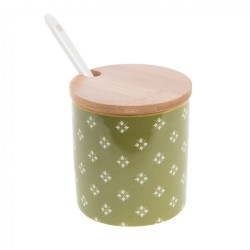 Pot à sel avec cuillère Olivia