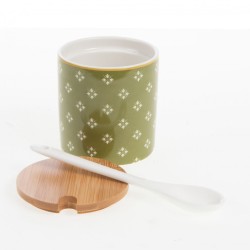 Pot à sel avec cuillère Olivia
