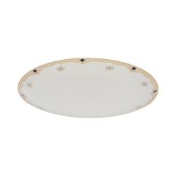 Assiette plate Poésie 26,5 cm (lot de 6)