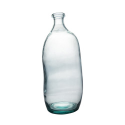 Vase bouteille Simplicity verre 100% recyclé 35cm