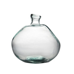 Vase bouteille Simplicity verre 100% recyclé 33cm