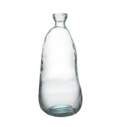 Vase bouteille Simplicity verre 100% recyclé 51cm