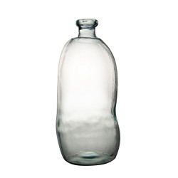 Vase bouteille Simplicity verre 100% recyclé 73cm