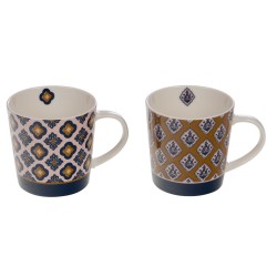 Coffret de 2 mugs Laure 45 cl