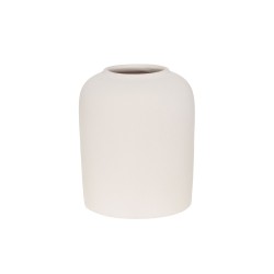 Vase Moledo blanc 25x21 cm