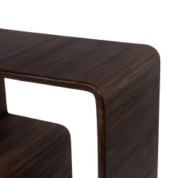 Bibliothèque basse Infini 90 cm en bois stratifié