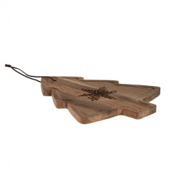 Planche forme sapin en bois