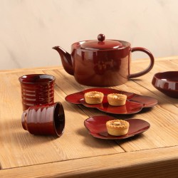 Plat Chado rouge 20x15,5 cm
