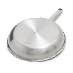 Sauteuse  24 cm inox triply hybride revêtement céramique - Apex