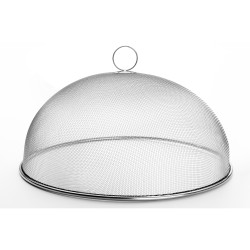 Cloche alimentaire en inox 34 cm