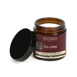 Bougie parfumée pommadier Teck & Tonka 90g
