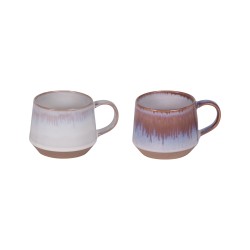 Coffret de 2 mugs Fuji 35 cl