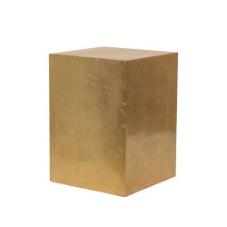 Colonne Feuille d'or 70 cm