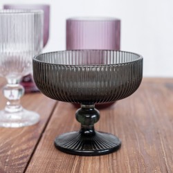 Boite de 6 coupes à glace Dolce  35 cl gris