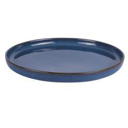 Assiette à dessert Uno Bleu Cobalt 22 cm (lot de 6)