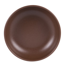 Coupelle Uno chocolat 12 cm (lot de 6)