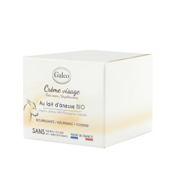 Crème visage au lait...