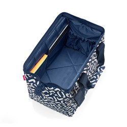 Bagage polyvalent multi-poches M Signature Navy