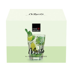 Boîte de 4 verres à mojito 41 cl