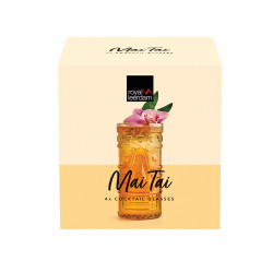 Boite de 4 verres Mai tai 49 cl